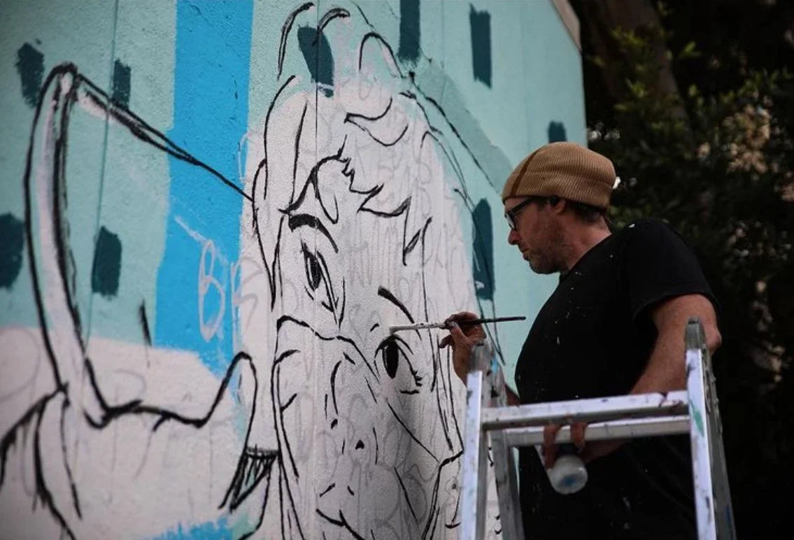 So Far Yet So Close Mural