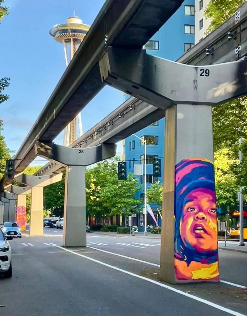 Visit Seattle Monorail Portraits