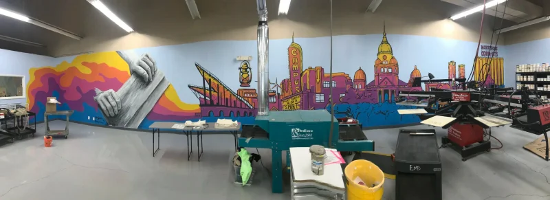 Lantern Ink Mural