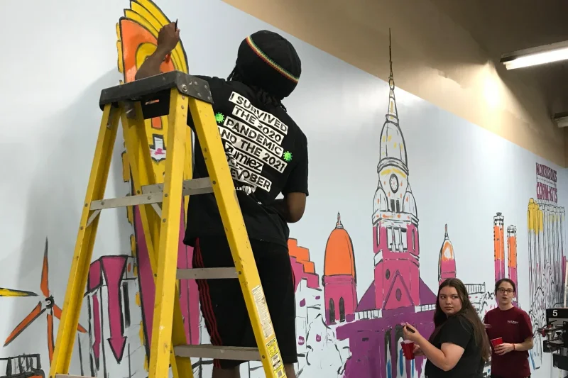 Lantern Ink Mural