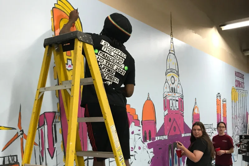 Lantern Ink Mural