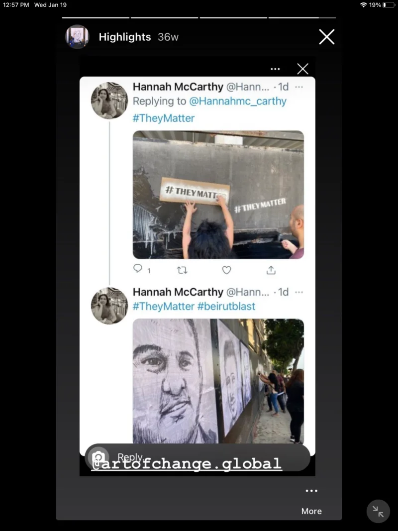 #TheyMatter Victim’s Wall