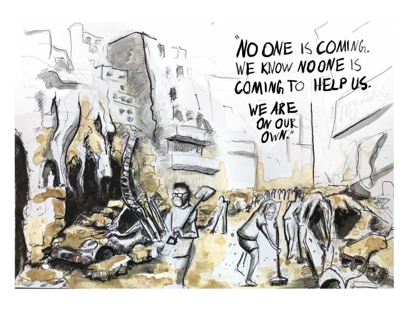 Beirut Explosion Illustrated