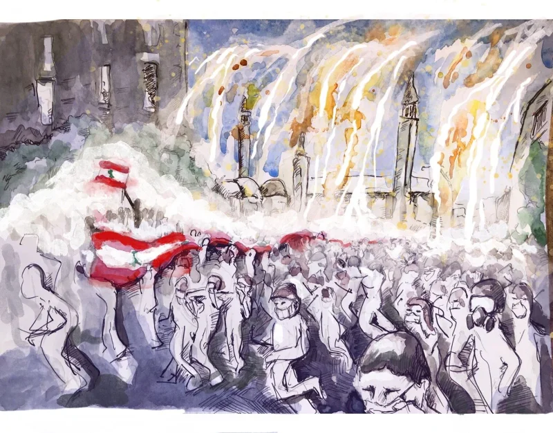 Beirut Explosion Illustrated