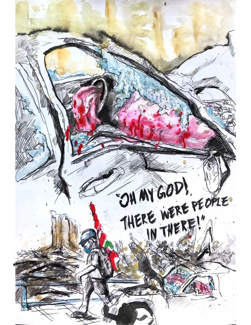 Beirut Explosion Illustrated