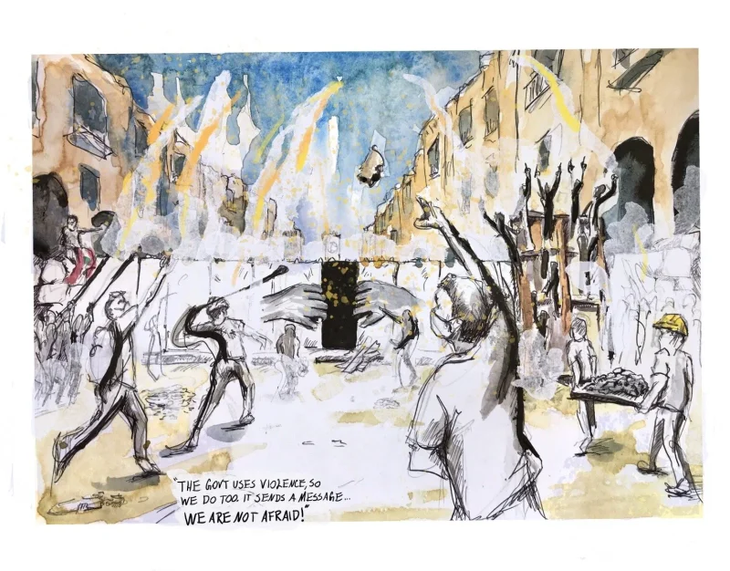 Beirut Explosion Illustrated