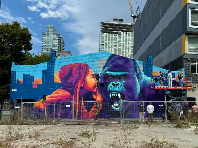Girl and The Gorilla