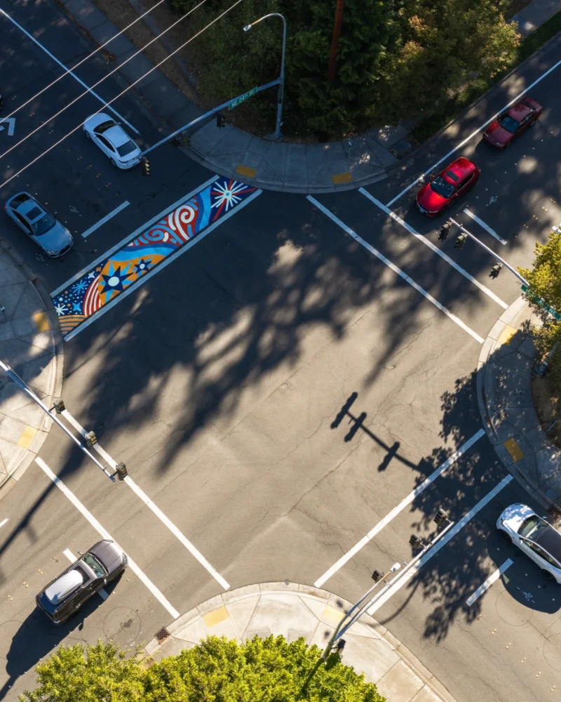 Crosswalk at Bellevue, WA 2026