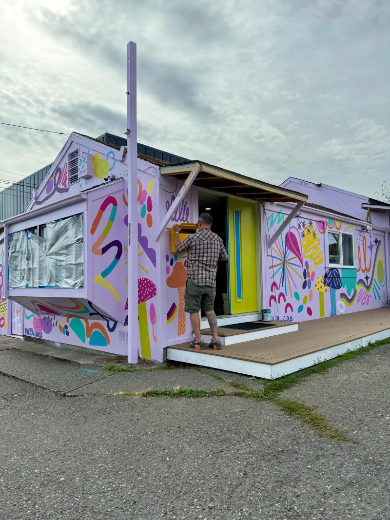 Mural commission at White Center, 2024